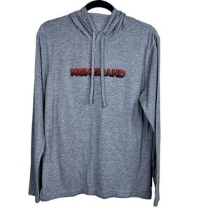 Unisex MGM GRAND Merch Gray Hooded Sweatshirt